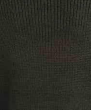 ZMFCB85108 al'aise modulation(アレーズモジュレーション) 異素材ポケットドッキングニットプルオーバー カーキ