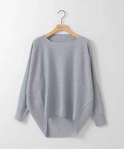 ZMFCE15098 al'aise modulation 【洗える】ラウンドヘムニットプルオーバー