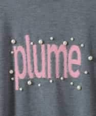 ZMFCE23155 al'aise modulation(アレーズモジュレーション) 【洗える】フロントロゴデザインニットプルオーバー ダークグレー