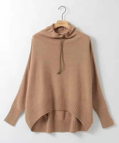 ZMFCE30169 al'aise modulation 【日本製】ドロストネックドルマンニットプルオーバー