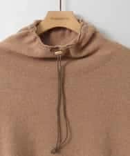 ZMFCE30169 al'aise modulation(アレーズモジュレーション) 【日本製】ドロストネックドルマンニットプルオーバー ベージュ