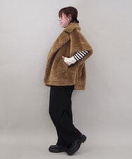 ZMFCE59099 al'aise modulation(アレーズモジュレーション) リブタートルネックニット グレー