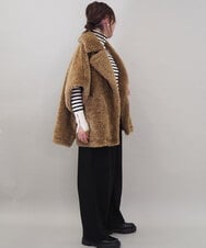 ZMFCE59099 al'aise modulation(アレーズモジュレーション) リブタートルネックニット グレー