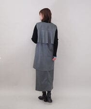 ZMFCE59099 al'aise modulation(アレーズモジュレーション) リブタートルネックニット ブラック