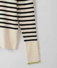 ZMFCE59099 al'aise modulation(アレーズモジュレーション) リブタートルネックニット グレー