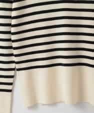 ZMFCE59099 al'aise modulation(アレーズモジュレーション) リブタートルネックニット グレー