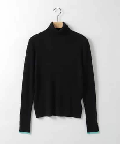 ZMFCE59099 al'aise modulation リブタートルネックニット