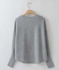 ZMFCW31130 al'aise modulation(アレーズモジュレーション) ホールガーメントクルーネックニット ライトグレー