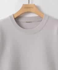 ZMFEE01150 al'aise modulation(アレーズモジュレーション) 【洗える】レーススカート付きニットプルオーバー ライトグレー