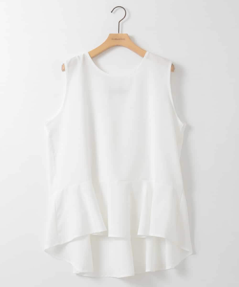 ZMFEE03089 al'aise modulation(アレーズモジュレーション) 【セットアイテム】レイヤードデザインニットプルオーバー ネイビー