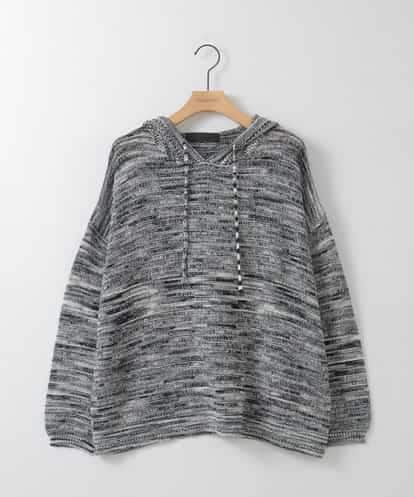 ZMFGE12140 al'aise modulation フードニットプルオーバー