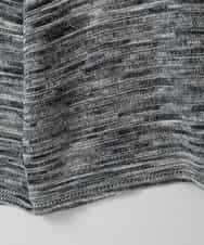 ZMFGE12140 al'aise modulation(アレーズモジュレーション) フードニットプルオーバー ダークグレー