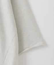 ZMFGE15098 al'aise modulation(アレーズモジュレーション) 【セットアップ対応・洗える】ラメドロストニットプルオーバー ライトグレー