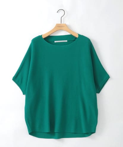 ZMFGE16098 al'aise modulation 【洗える】ドロップショルダーニットプルオーバー