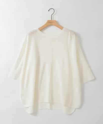 ZMFGE26110 al'aise modulation 【洗える】さらりスリットプルオーバー