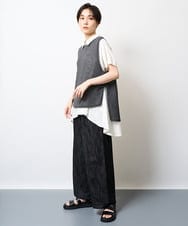 日本製】サイドスリットニットベスト(ベスト・ジレ) | al'aise