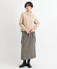 ZMHAB43120 al'aise modulation(アレーズモジュレーション) ユーティリティカーゴスカート カーキ
