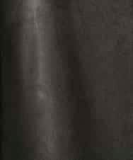 ZMHAE24099 al'aise modulation(アレーズモジュレーション) 【洗える】サイドリブスエードスカート ダークグレー