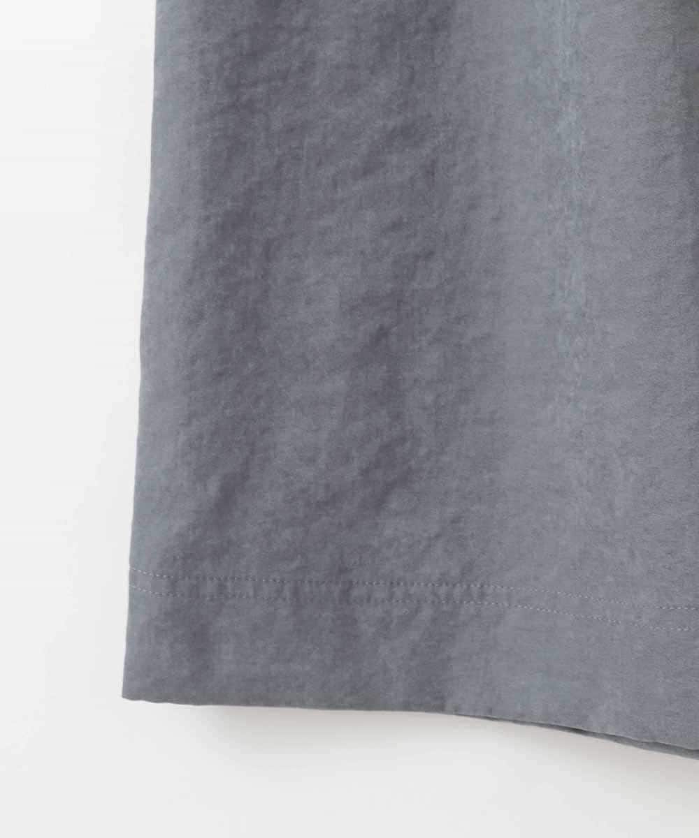 ZMHAE29120 al'aise modulation(アレーズモジュレーション) サイドポケットドロストデザインスカート グレー