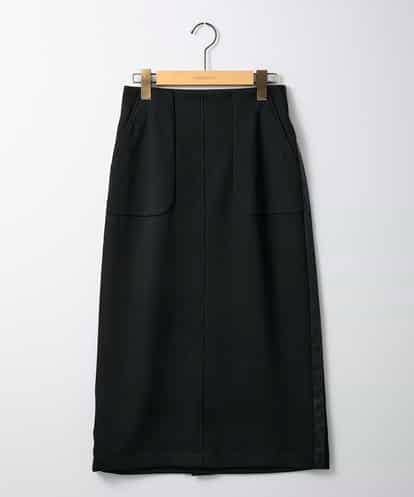 ZMHAE31130 al'aise modulation レザーポイントデザインタイトスカート