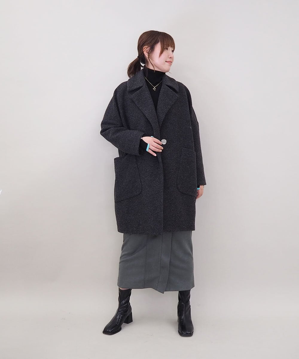 ZMHAE39108 al'aise modulation(アレーズモジュレーション) 【セットアップ対応】ベルトデザインストレッチタイトスカート カーキ