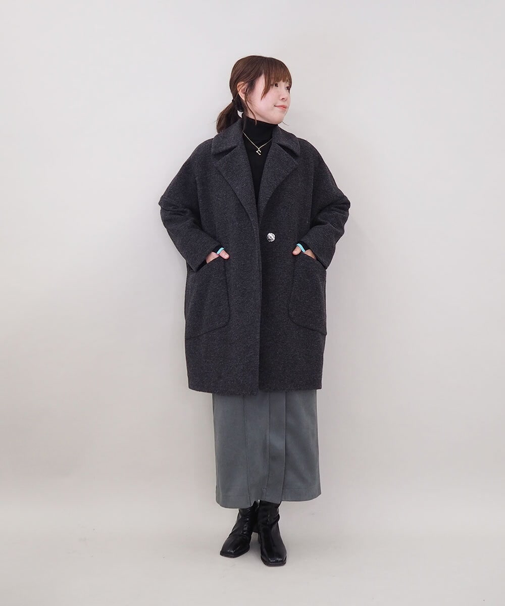 ZMHAE39108 al'aise modulation(アレーズモジュレーション) 【セットアップ対応】ベルトデザインストレッチタイトスカート カーキ