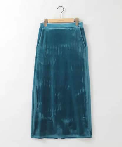 ZMHAE40150 al'aise modulation 光沢ベロアナロースカート