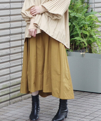 ZMHAT20138  タックデザインスカート