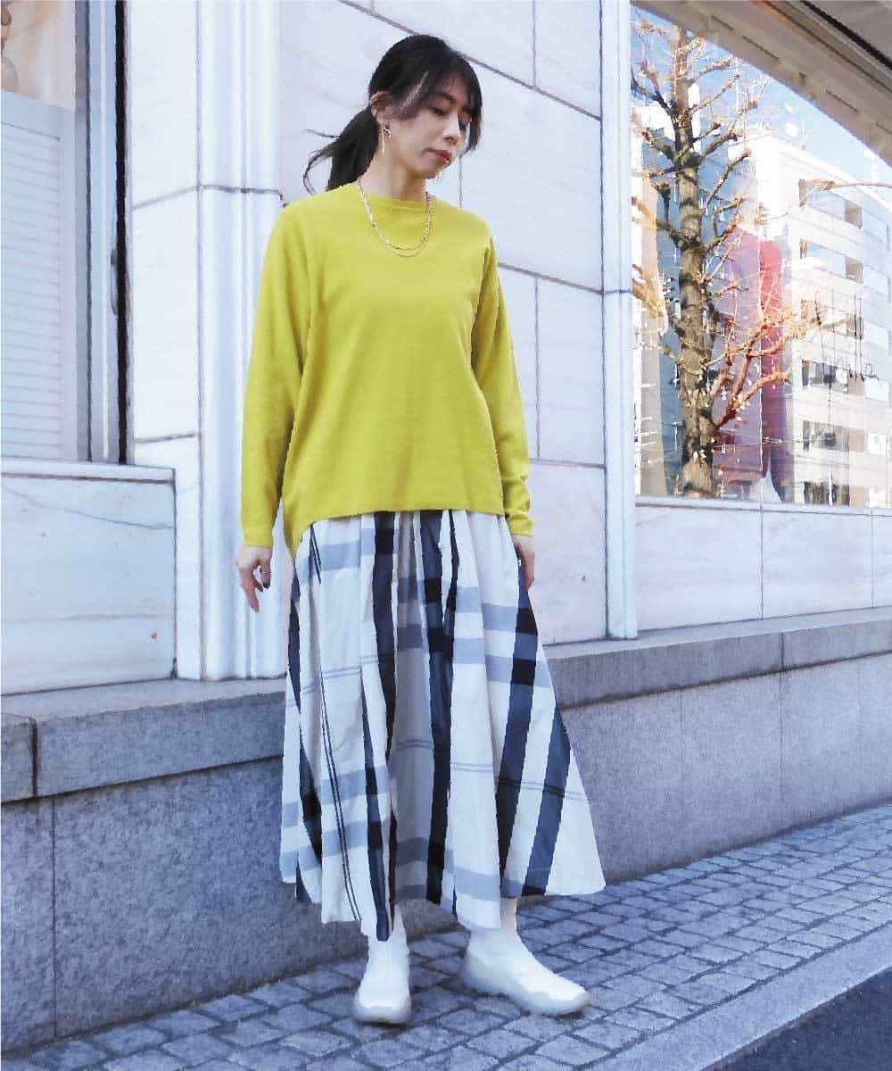 チェックフレアスカート ミモレ丈スカート Modulation モジュレーション イトキンオンラインストア チェックフレアスカート ミモレ丈スカート Modulation モジュレーション イトキンオンラインストア