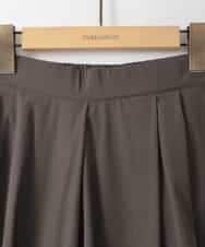 ZMHGE14169 al'aise modulation(アレーズモジュレーション) スカートレイヤードフレアパンツ ブラウン