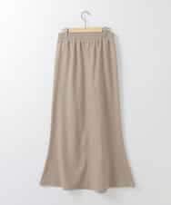 ZMHGE16130 al'aise modulation(アレーズモジュレーション) ヴィンテージ風ロングスカート ベージュ