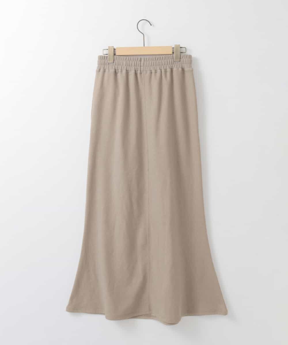 ZMHGE16130 al'aise modulation(アレーズモジュレーション) ヴィンテージ風ロングスカート ベージュ