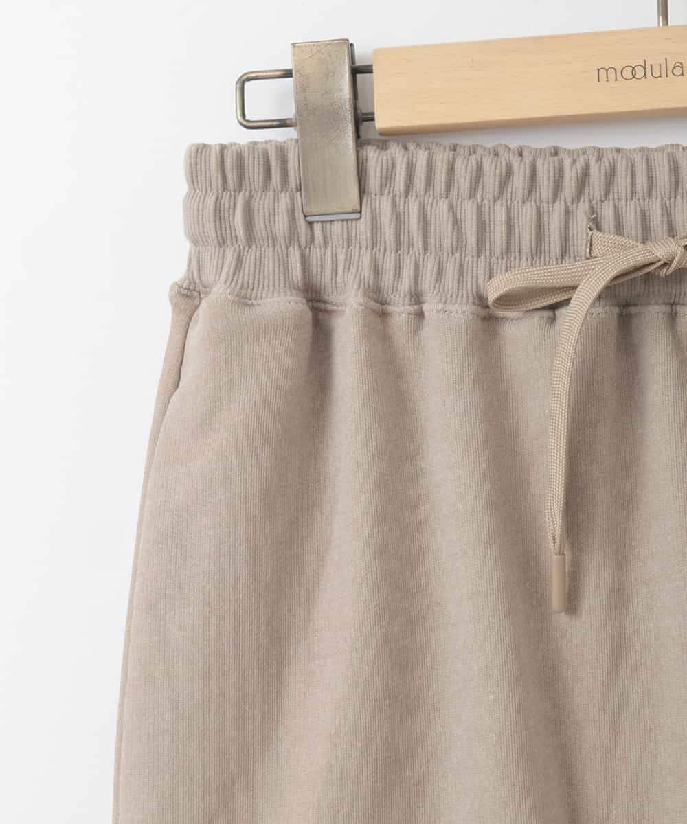 ZMHGE16130 al'aise modulation(アレーズモジュレーション) ヴィンテージ風ロングスカート ベージュ