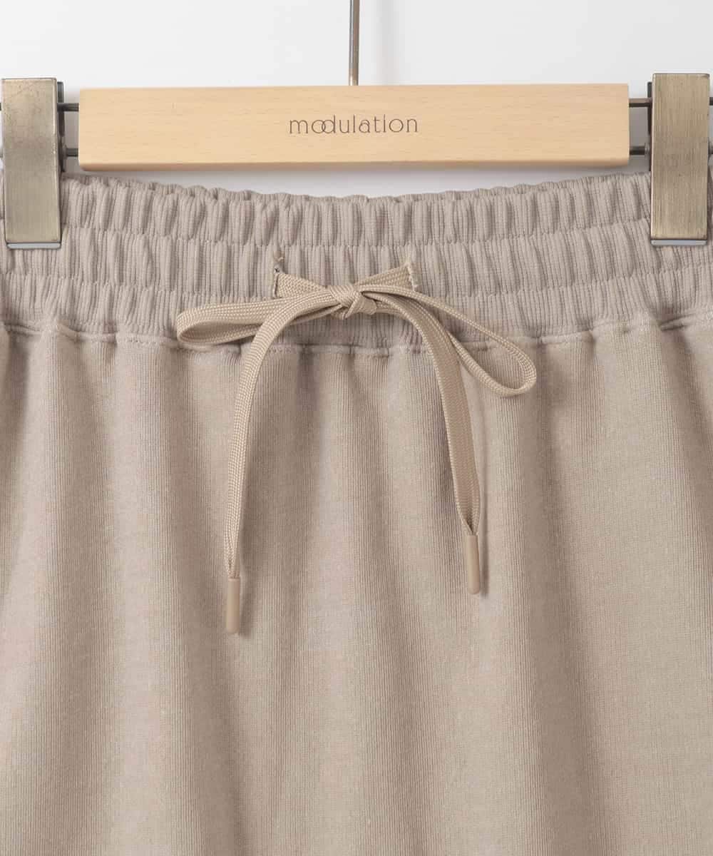 ZMHGE16130 al'aise modulation(アレーズモジュレーション) ヴィンテージ風ロングスカート ベージュ