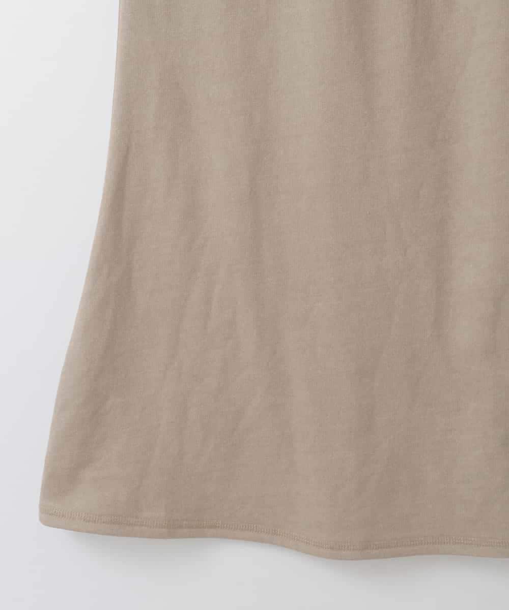 ZMHGE16130 al'aise modulation(アレーズモジュレーション) ヴィンテージ風ロングスカート ベージュ