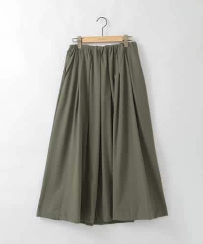 ZMHGE17099 al'aise modulation ウエストギャザーナイロンスカート