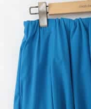 ZMHGE17099 al'aise modulation(アレーズモジュレーション) ウエストギャザーナイロンスカート ブルー