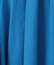 ZMHGE17099 al'aise modulation(アレーズモジュレーション) ウエストギャザーナイロンスカート ブルー