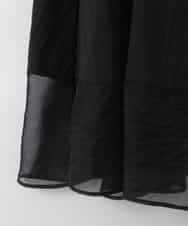 ZMHGE20170 al'aise modulation(アレーズモジュレーション) ドッキングパッチワークスカート ブラック