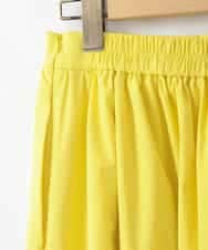 ZMHGE23160 al'aise modulation(アレーズモジュレーション) ライトカラーロングフレアスカート イエロー