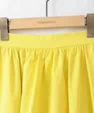 ZMHGE23160 al'aise modulation(アレーズモジュレーション) ライトカラーロングフレアスカート イエロー