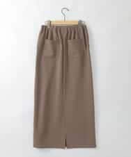 ZMHGE24130 al'aise modulation(アレーズモジュレーション) ストレッチナロースカート ベージュ