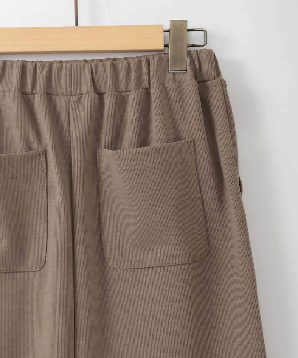 ZMHGE24130 al'aise modulation(アレーズモジュレーション) ストレッチナロースカート ベージュ