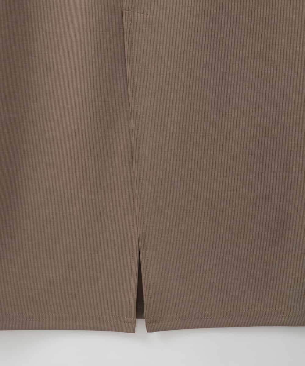 ZMHGE24130 al'aise modulation(アレーズモジュレーション) ストレッチナロースカート ベージュ