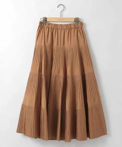 ZMHGE25140 al'aise modulation ティアードデザインプリーツスカート