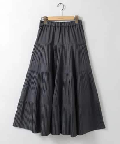 ZMHGE25140 al'aise modulation ティアードデザインプリーツスカート