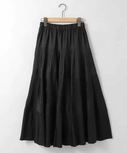 ZMHGE25140 al'aise modulation ティアードデザインプリーツスカート