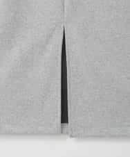 ZMHGE27138 al'aise modulation(アレーズモジュレーション) 【日本製】サイドラインナロースカート ブラック