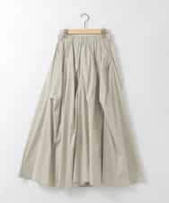 ZMHGE28148 al'aise modulation(アレーズモジュレーション) イレギュラータックデザインスカート ベージュ