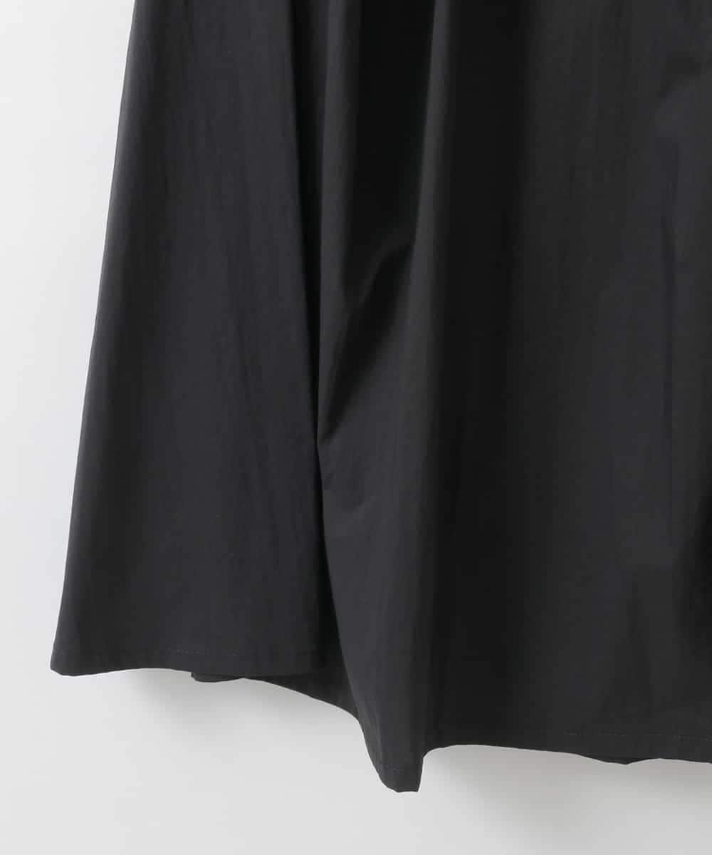 ZMHGE28148 al'aise modulation(アレーズモジュレーション) イレギュラータックデザインスカート ブラック